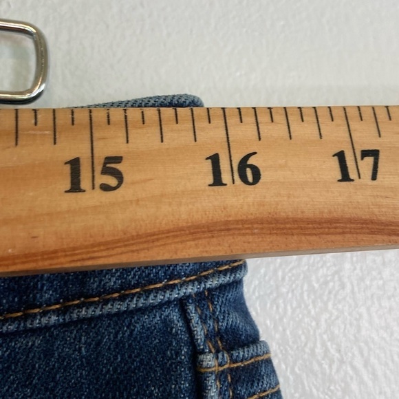 Talbots Flawless Five Pockets Skinny jeans Size 10 Cropped Women's Color Blue - Picture 5 of 9